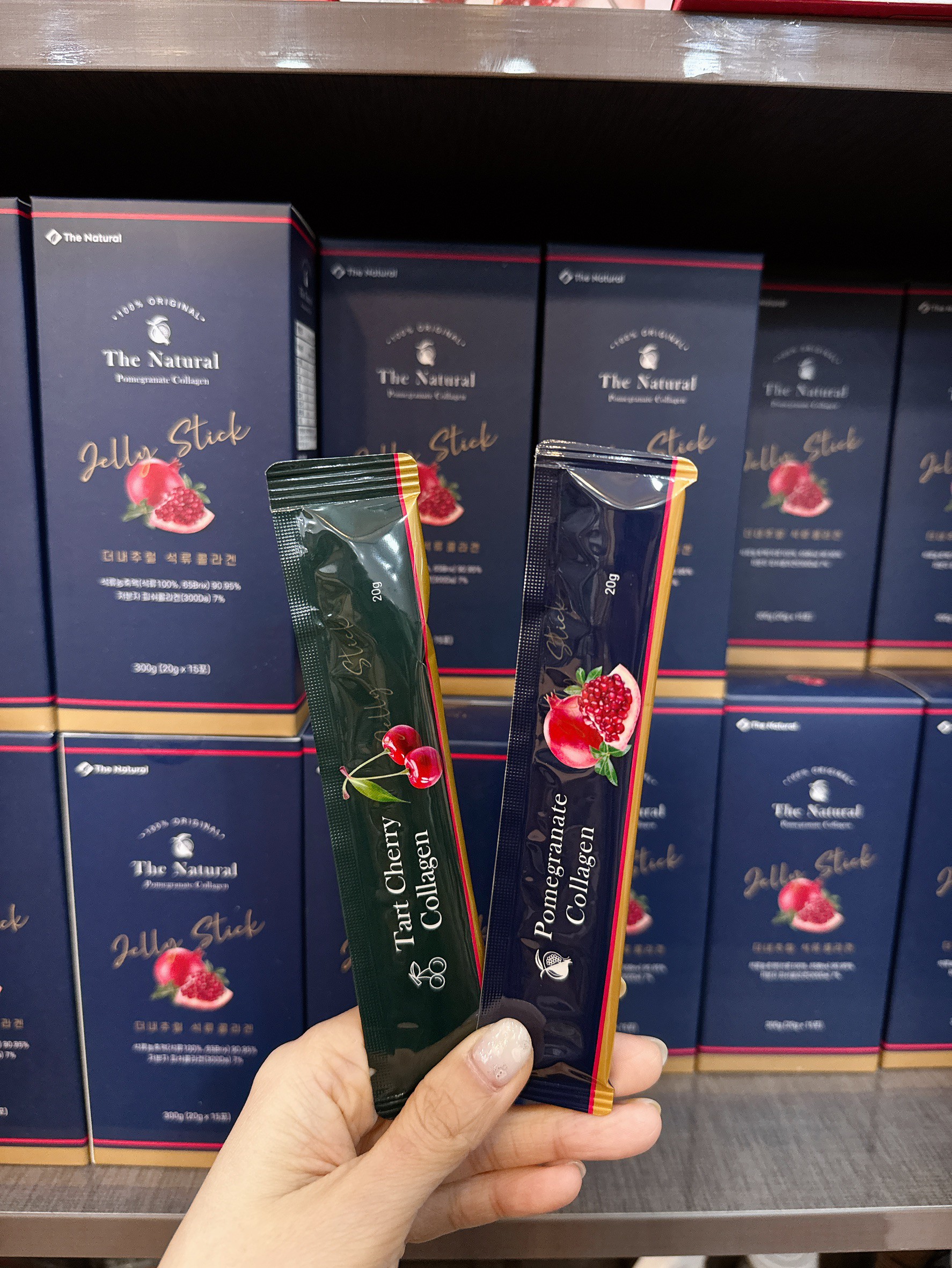 A43.韓國市場石榴膠原蛋白果凍300G