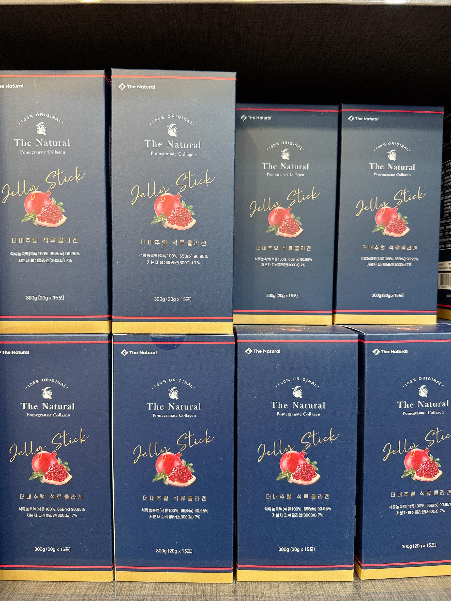 A43.韓國市場石榴膠原蛋白果凍300G