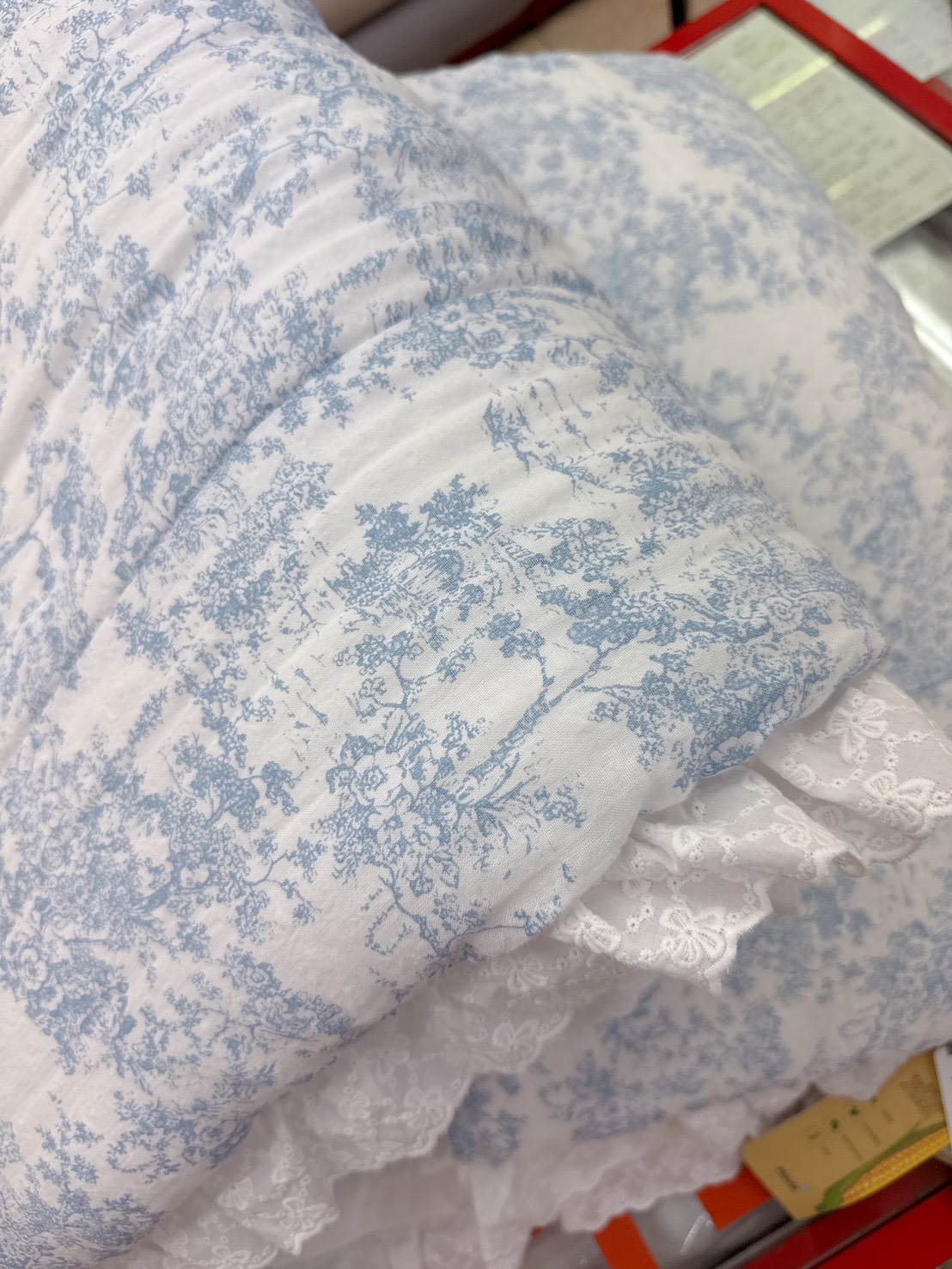 B01.古典樹木蕾絲莫代爾枕頭套(單入)