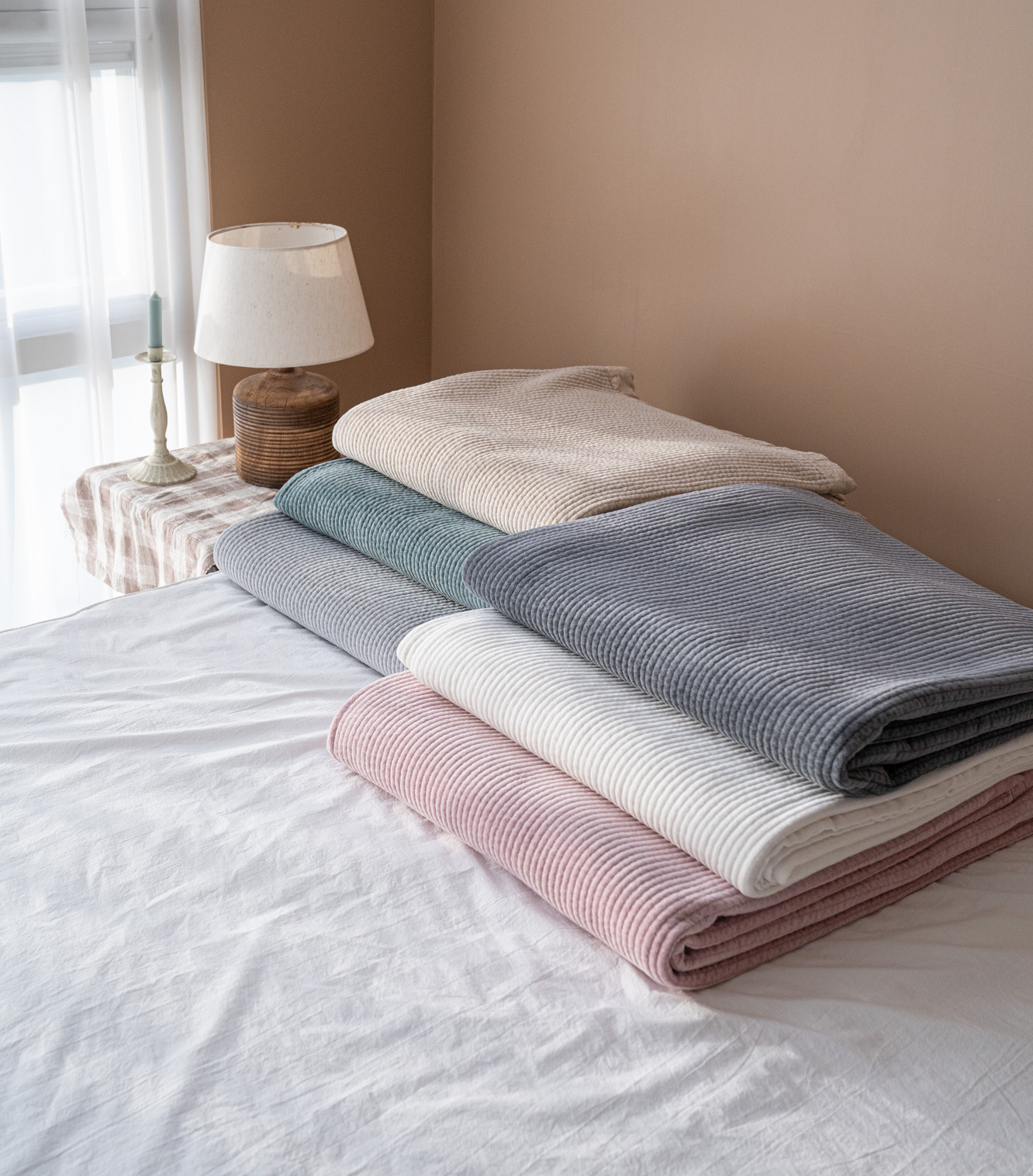 A05.素雅舒適莫代爾單絨面床墊K