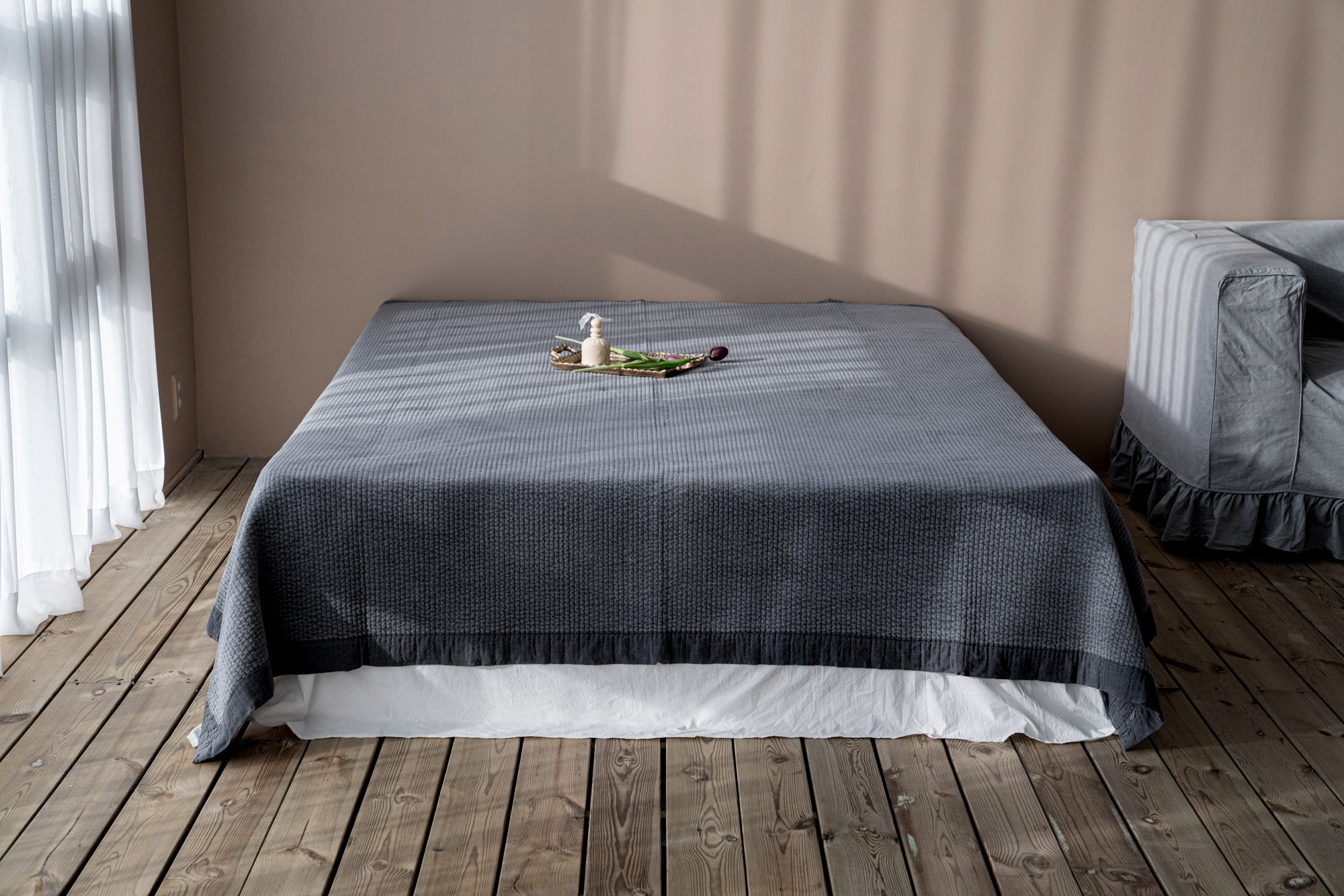 A05.素雅舒適莫代爾單絨面床墊K