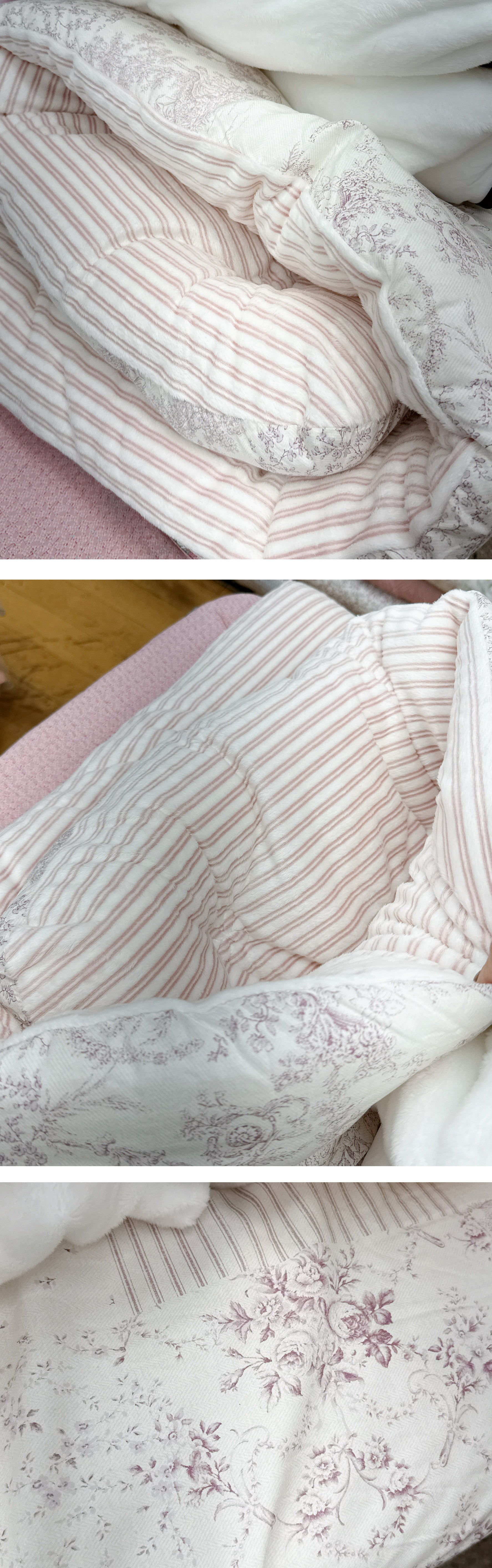 古典花卉線條冬日單人被S