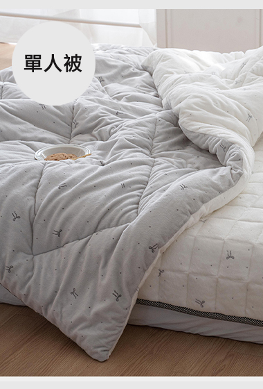 A12.點點蝴蝶結絨毛超細纖維單人被S