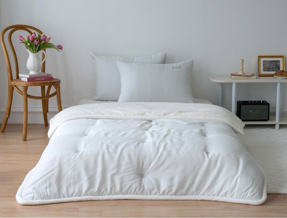 A10.溫柔點點雙面絨毛單人被S