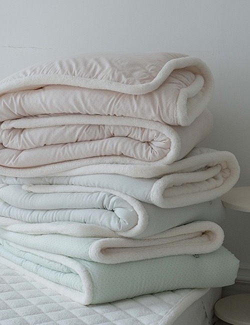 A10.溫柔點點雙面絨毛單人被S