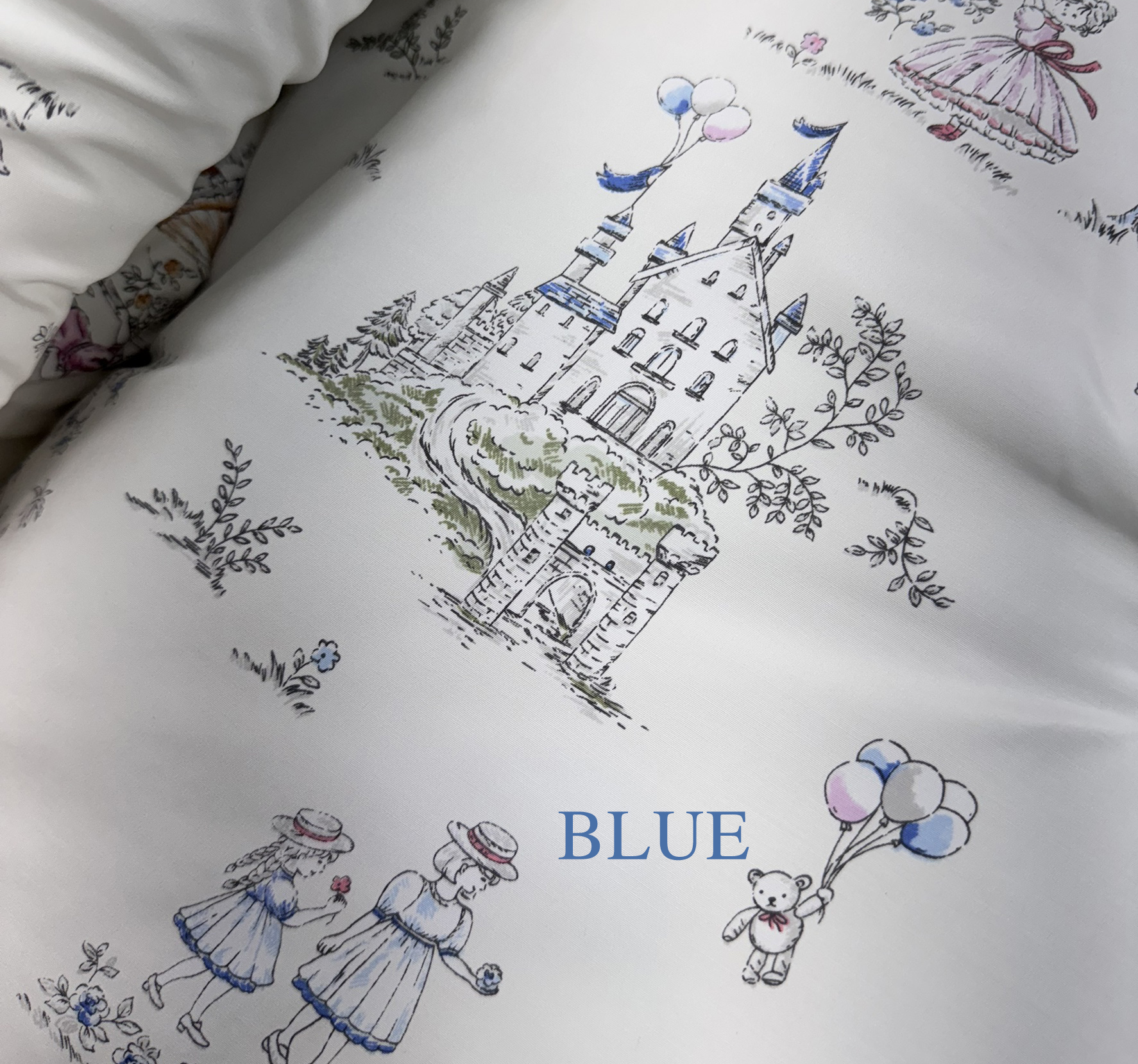 A08.歐洲童話城堡冬日膠原蛋白單人被S