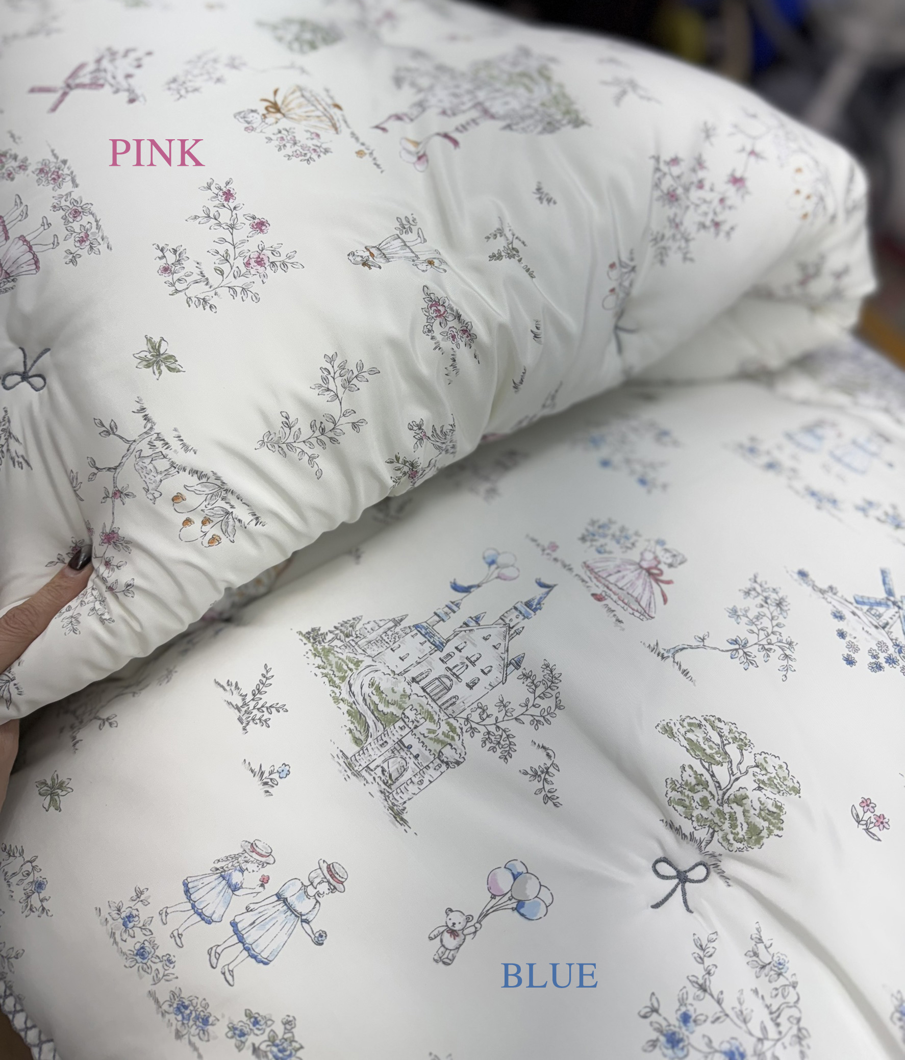 A08.歐洲童話城堡冬日膠原蛋白單人被S