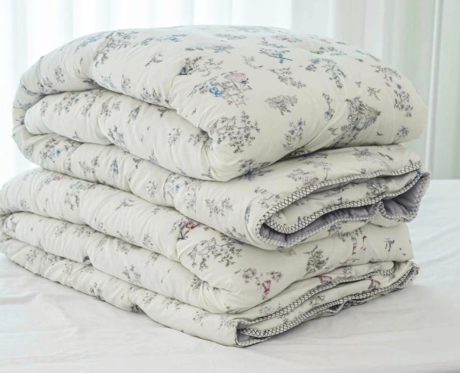 歐洲童話城堡冬日膠原蛋白單人被S