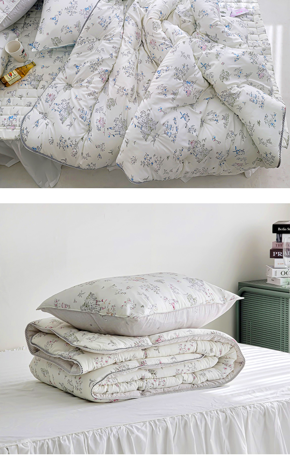 A07.歐洲童話城堡膠原蛋白枕頭套(單入)