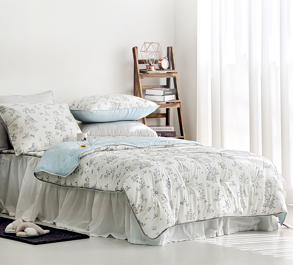 A07.歐洲童話城堡膠原蛋白枕頭套(單入)