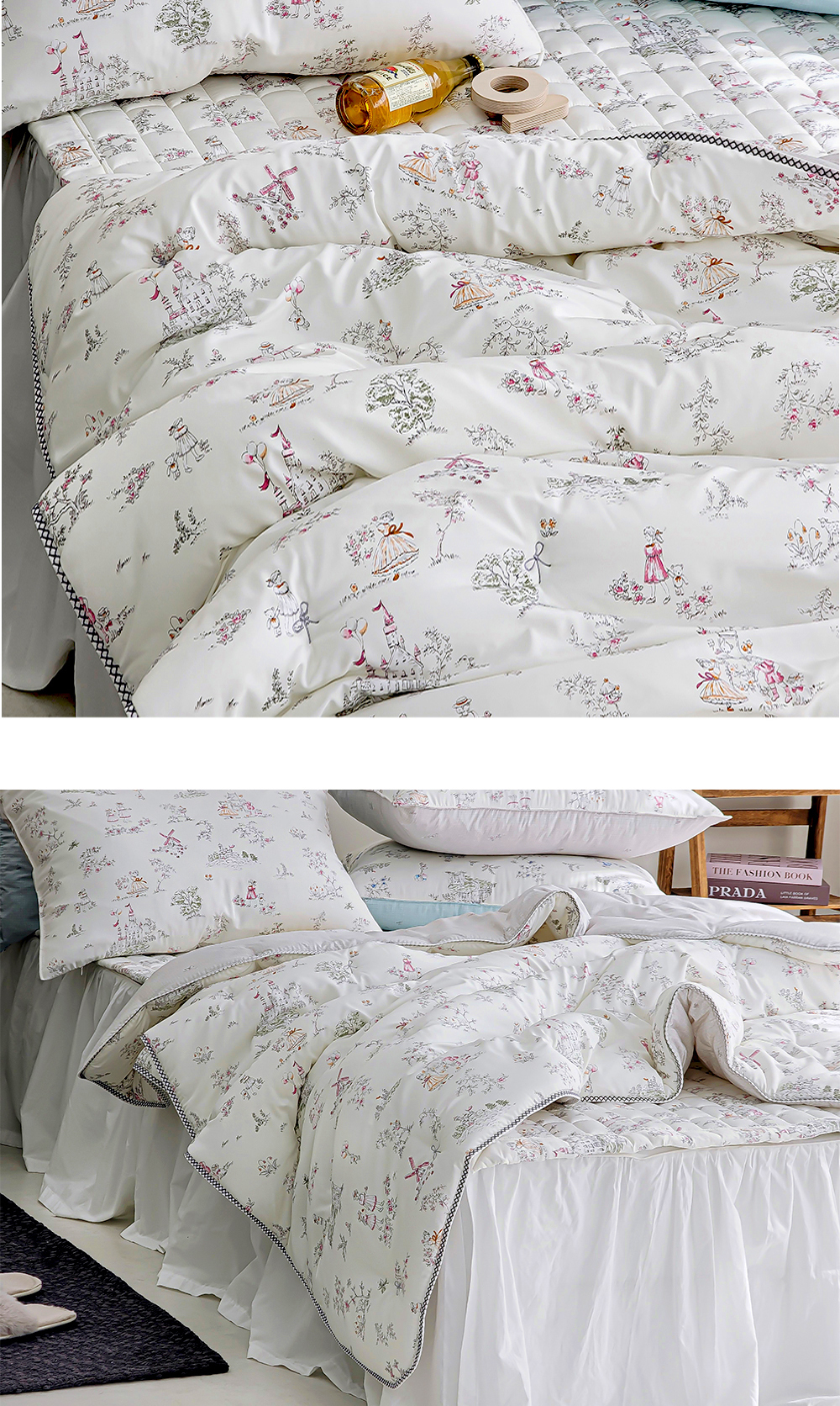 A07.歐洲童話城堡膠原蛋白枕頭套(單入)