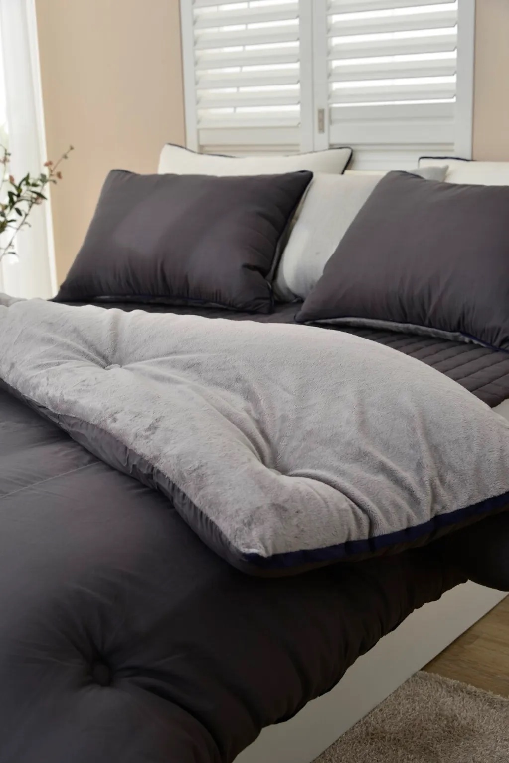 A05.莫蘭迪單面絨毛單人被S