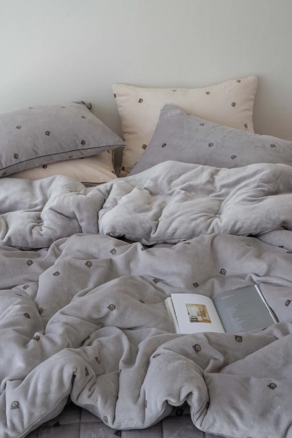 A03.可愛熊熊冬日絨毛雙人被Q