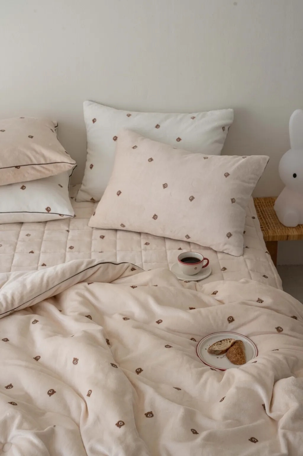 A02.可愛熊熊冬日絨毛單人被S