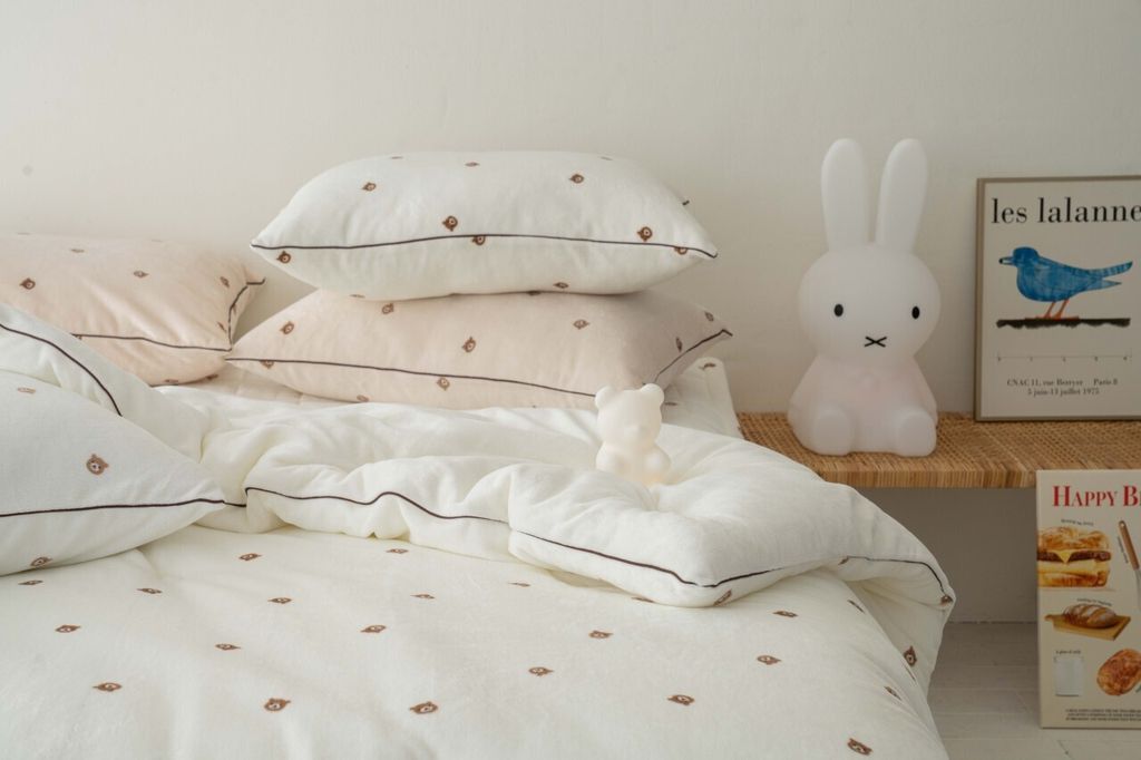 A02.可愛熊熊冬日絨毛單人被S