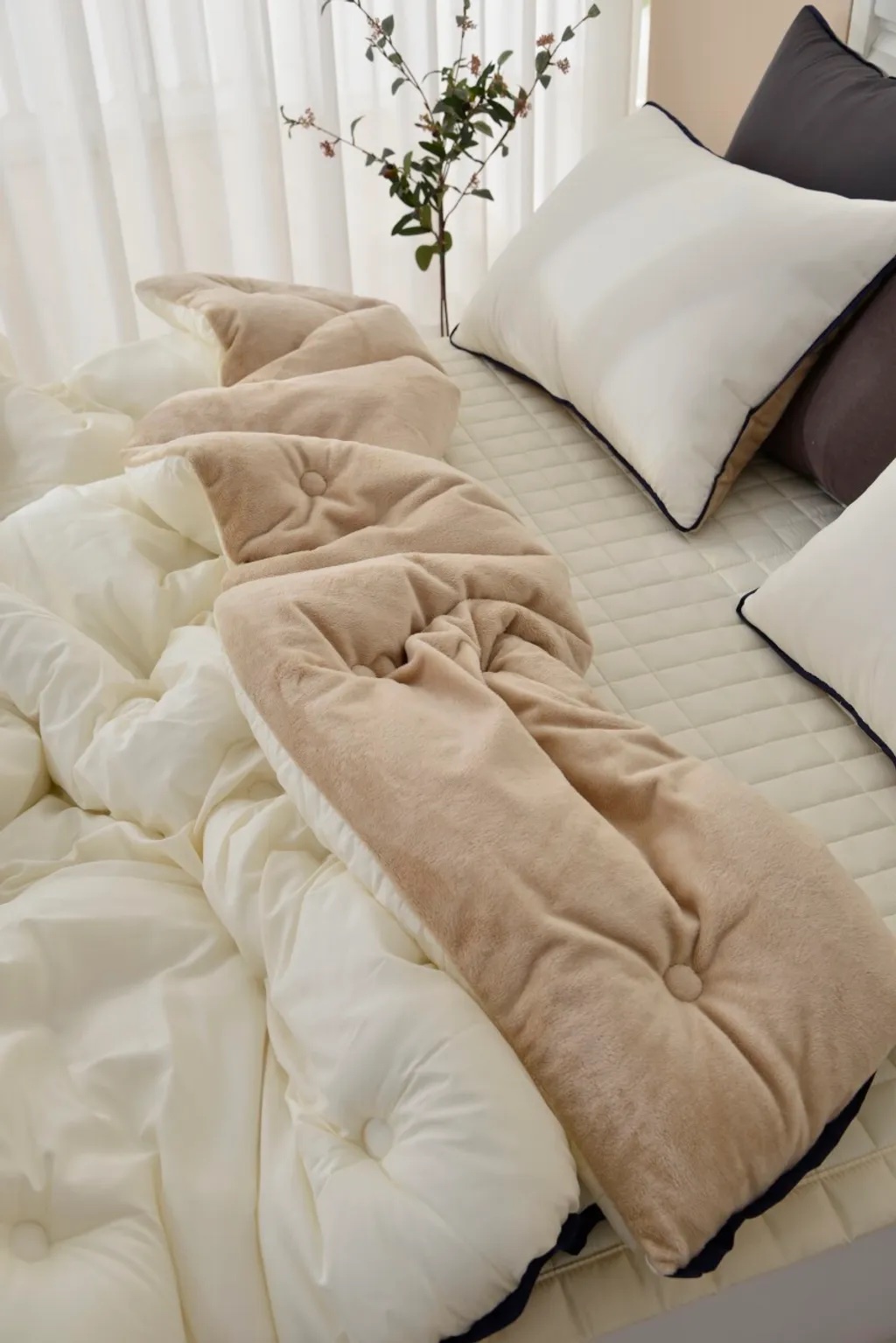 莫蘭迪單面莫代爾單人床墊S