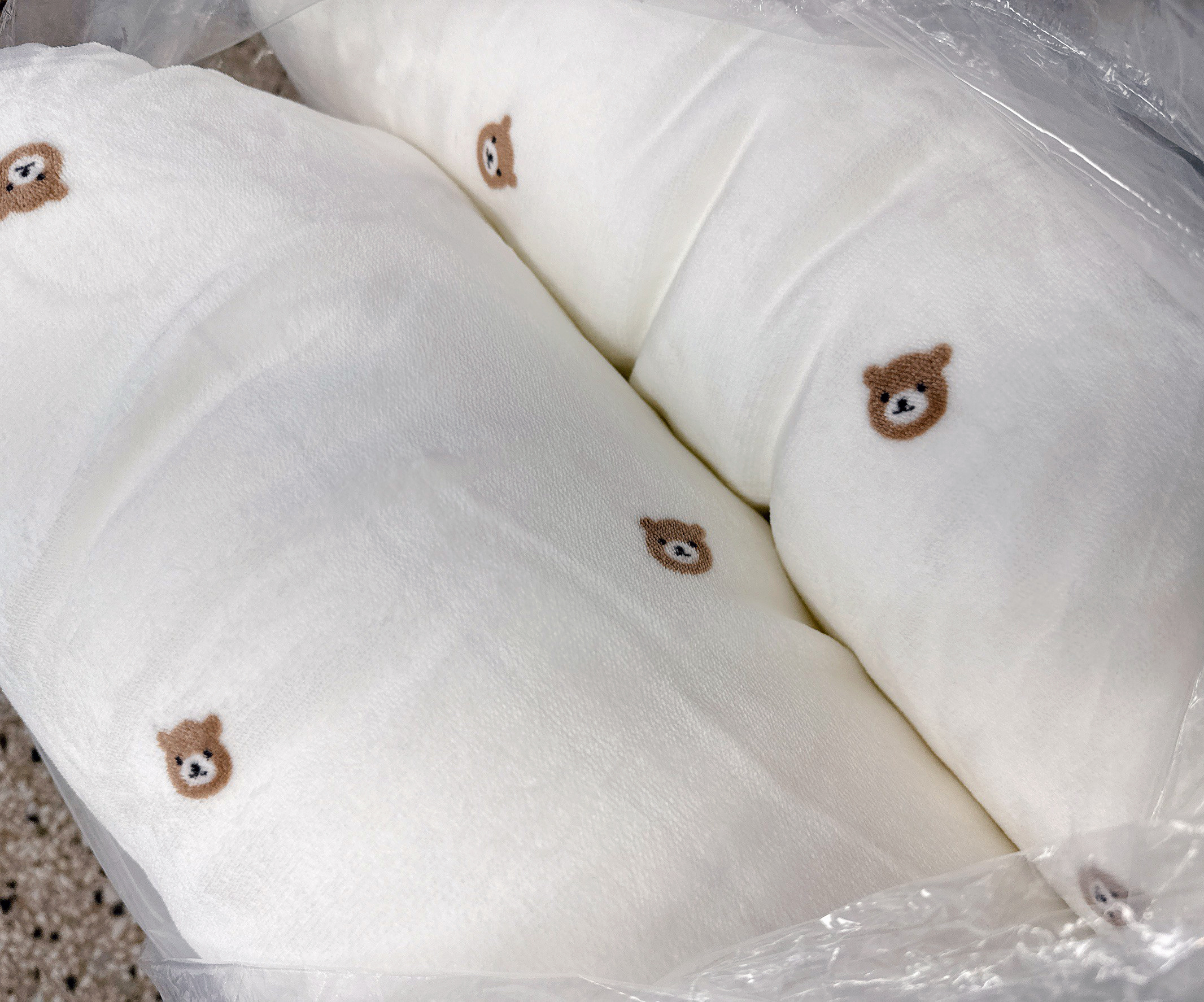 A34.可愛熊熊雙人床墊Q