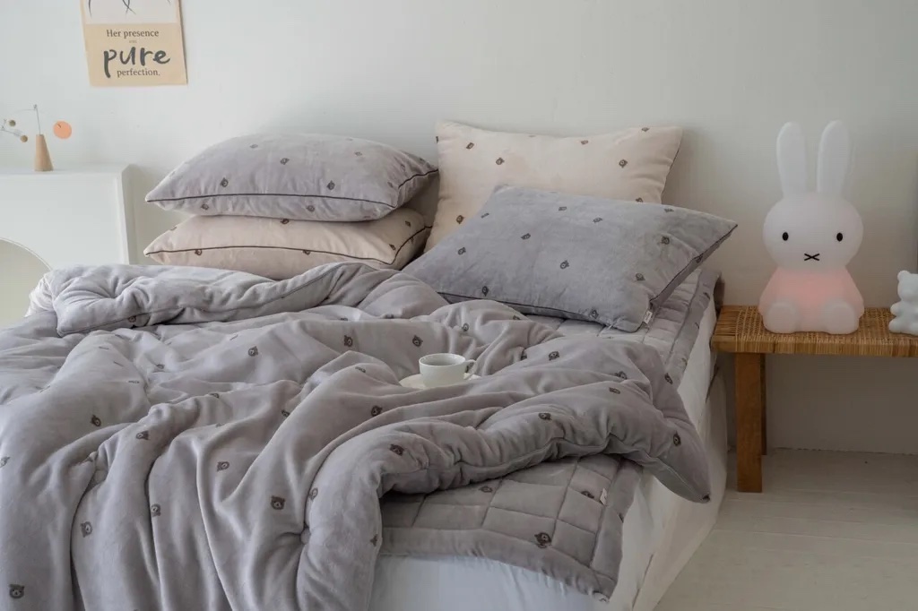 A33.可愛熊熊單人床墊S