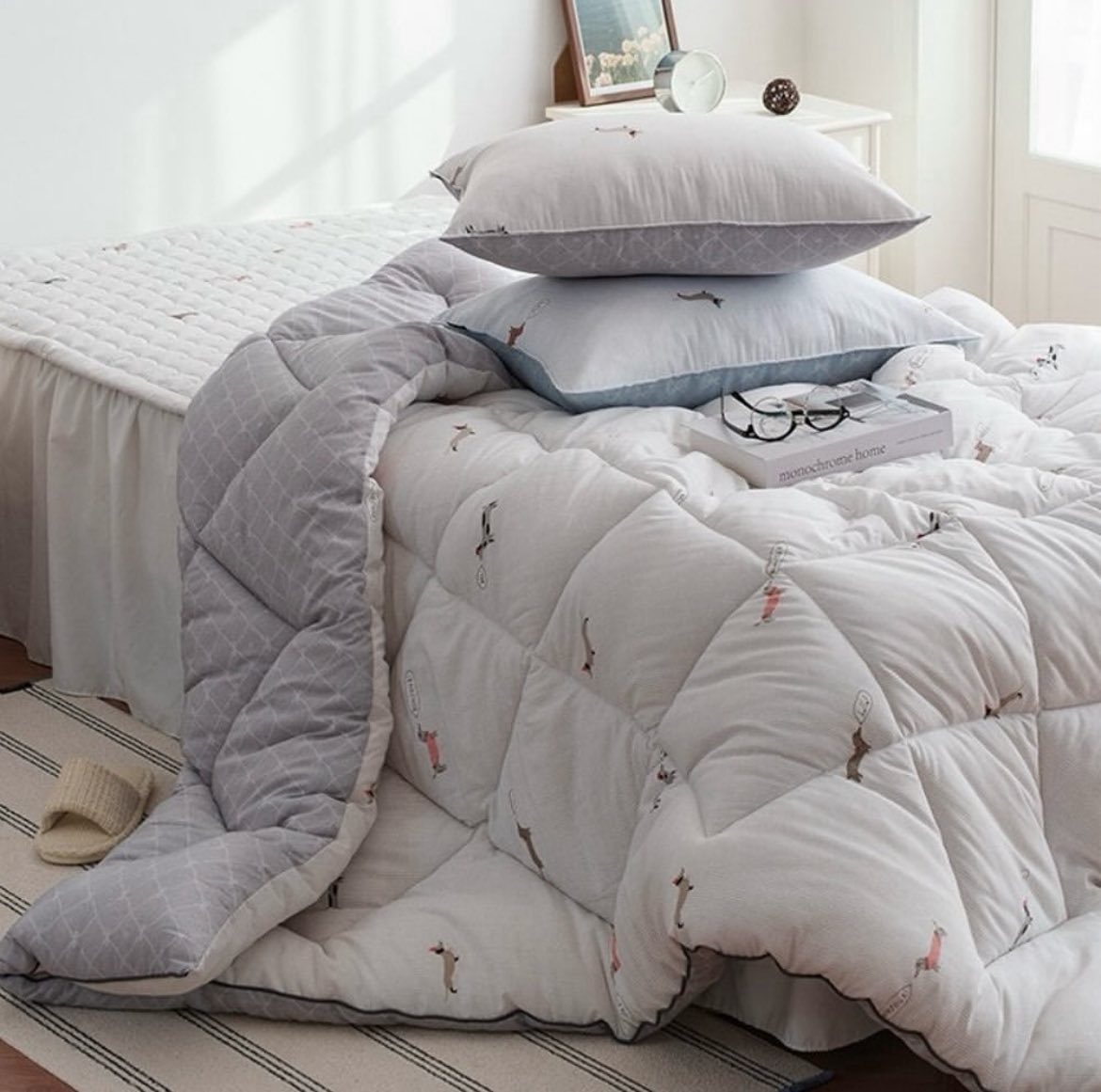 A36.俏皮臘腸狗狗莫代爾枕頭套(單入)