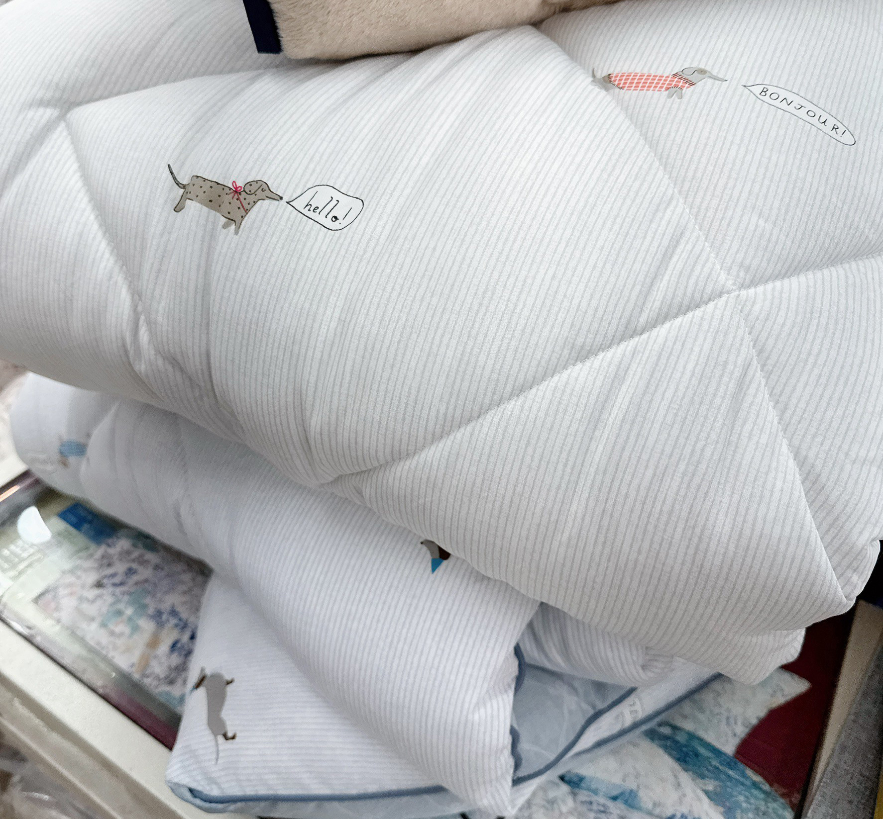 A35.俏皮臘腸狗狗莫代爾單人床墊S