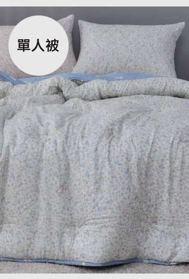 A41.貓咪花園天絲莫代爾單面絨單人被S