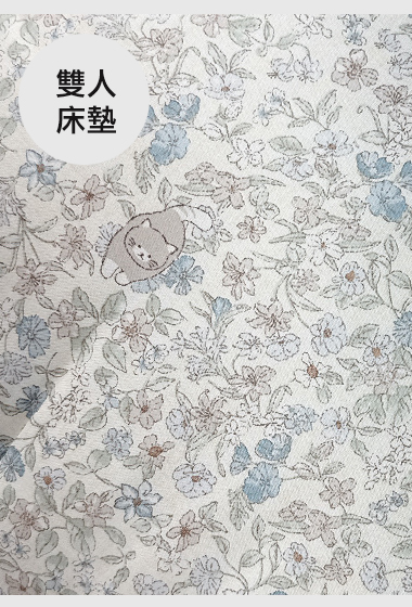 A39.貓咪花園天絲莫代爾雙人床墊Q