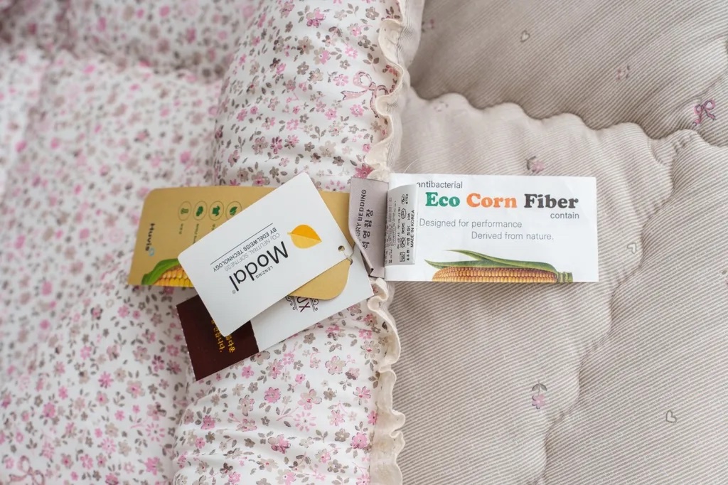 A47.田園花海蕾絲滾邊莫代爾雙人被Q