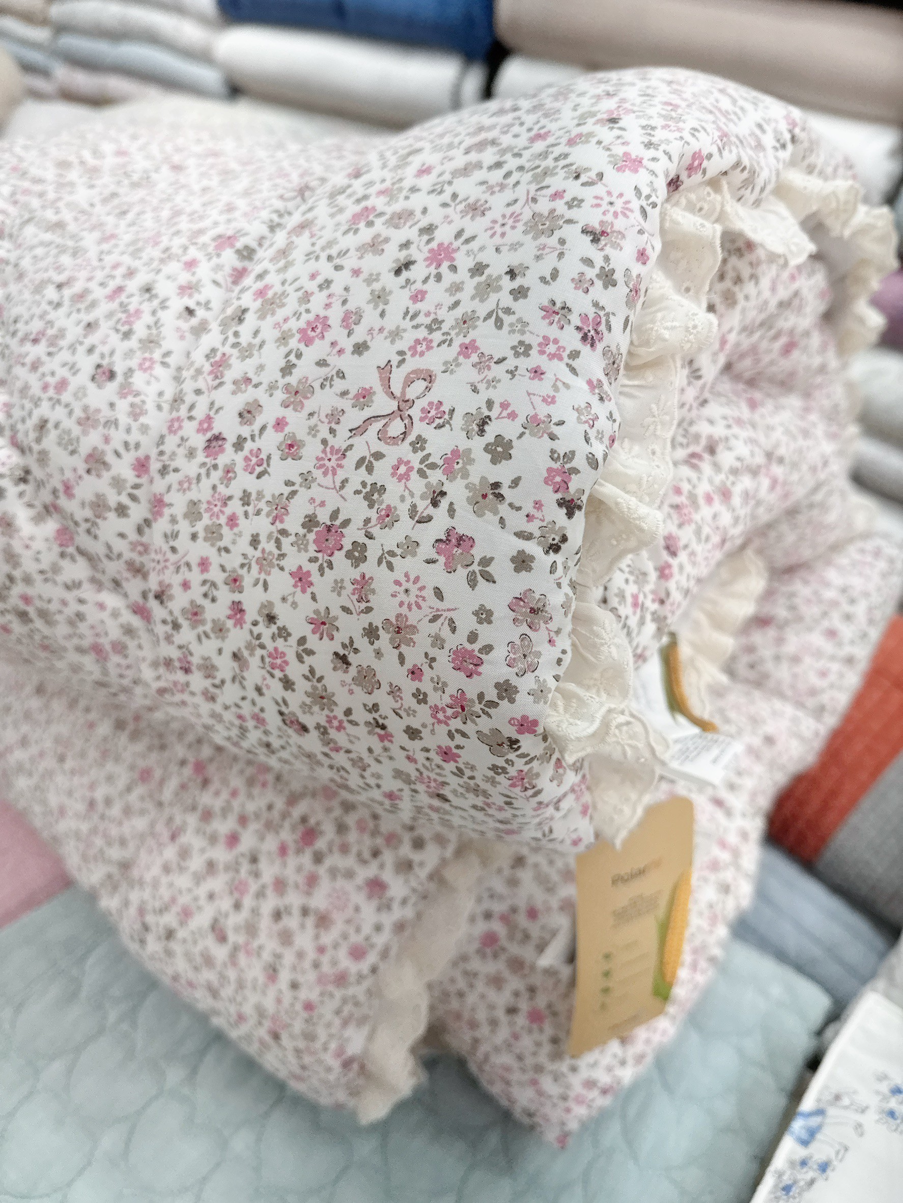 A46.田園花海蕾絲滾邊莫代爾單人被S