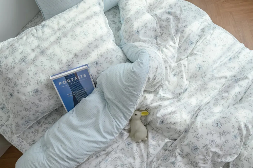 A23.溫柔小碎花膠原蛋白莫代爾雙人床墊Q