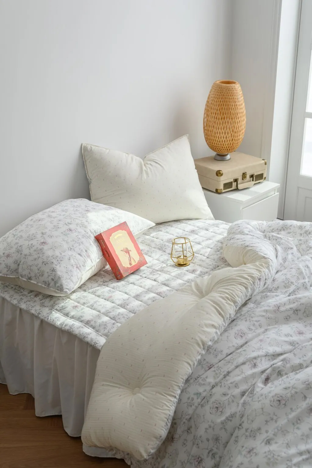 A23.溫柔小碎花膠原蛋白莫代爾雙人床墊Q