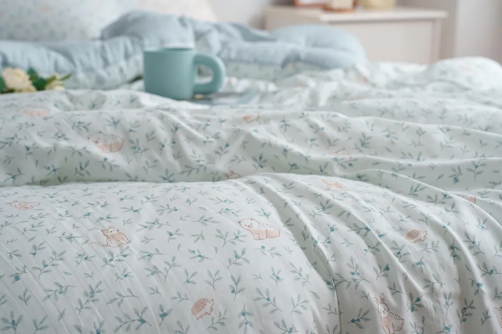 A21.清新小動物雙人被Q