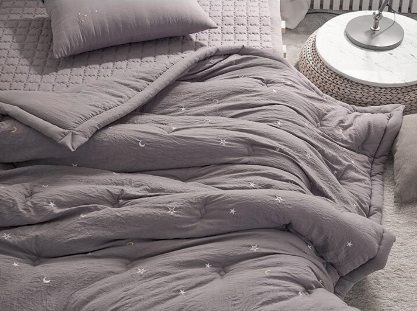 A15.繁星刺繡單人被S