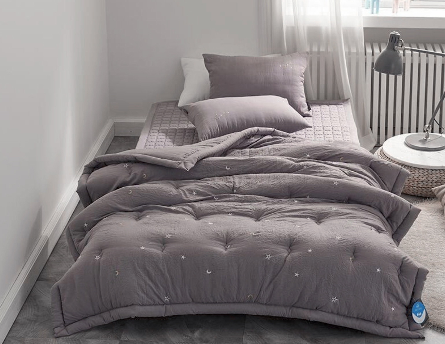 A14.繁星刺繡枕頭套(單入)