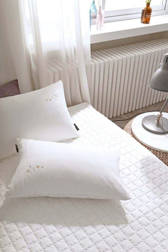 A14.繁星刺繡枕頭套(單入)