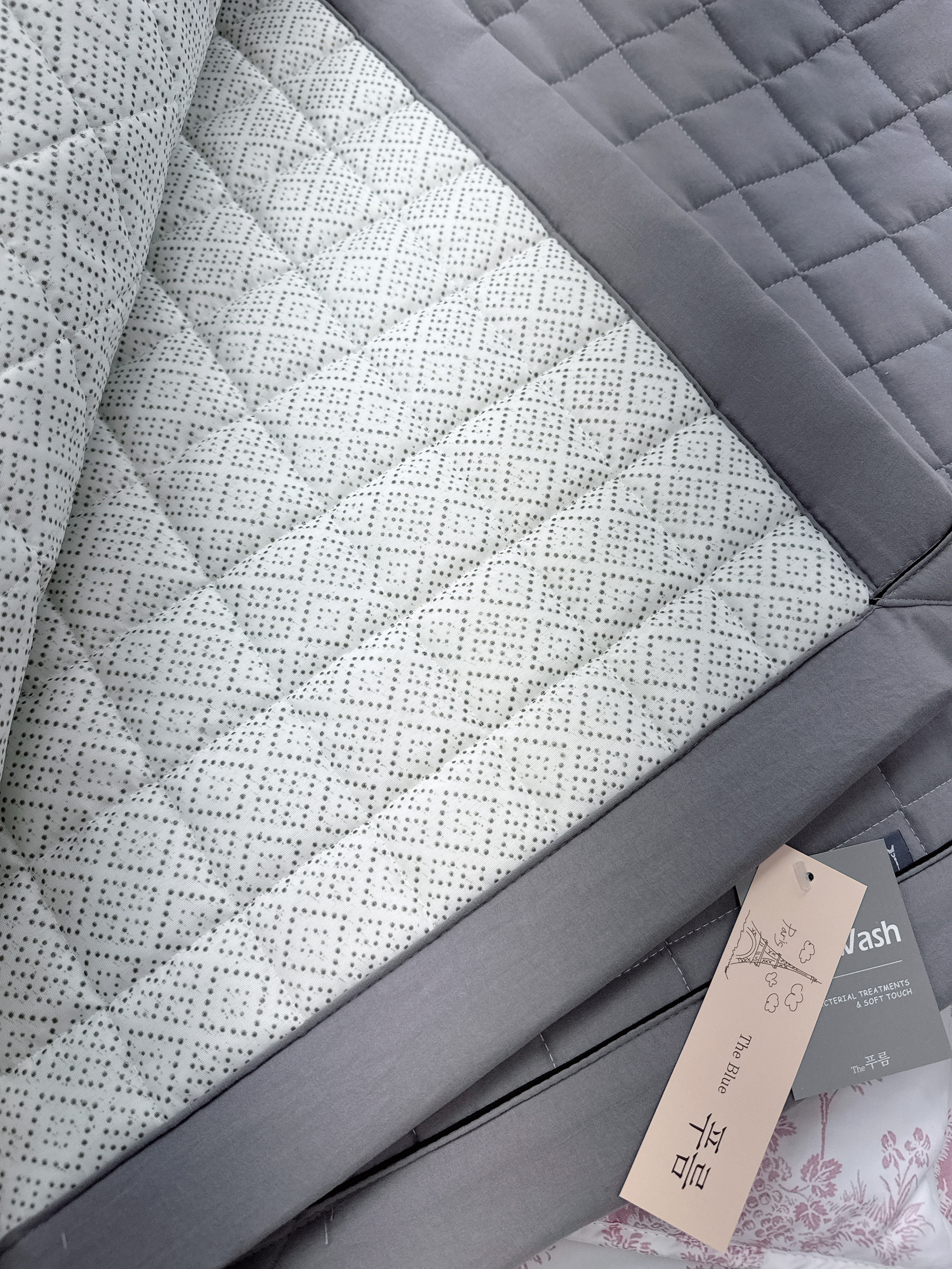 A12.素雅方格單人床墊S