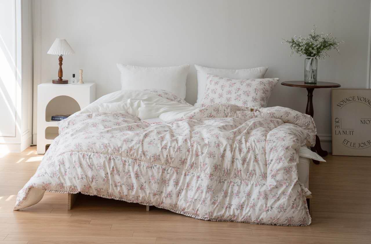 A11.玫瑰花叢莫代爾雙人被Q