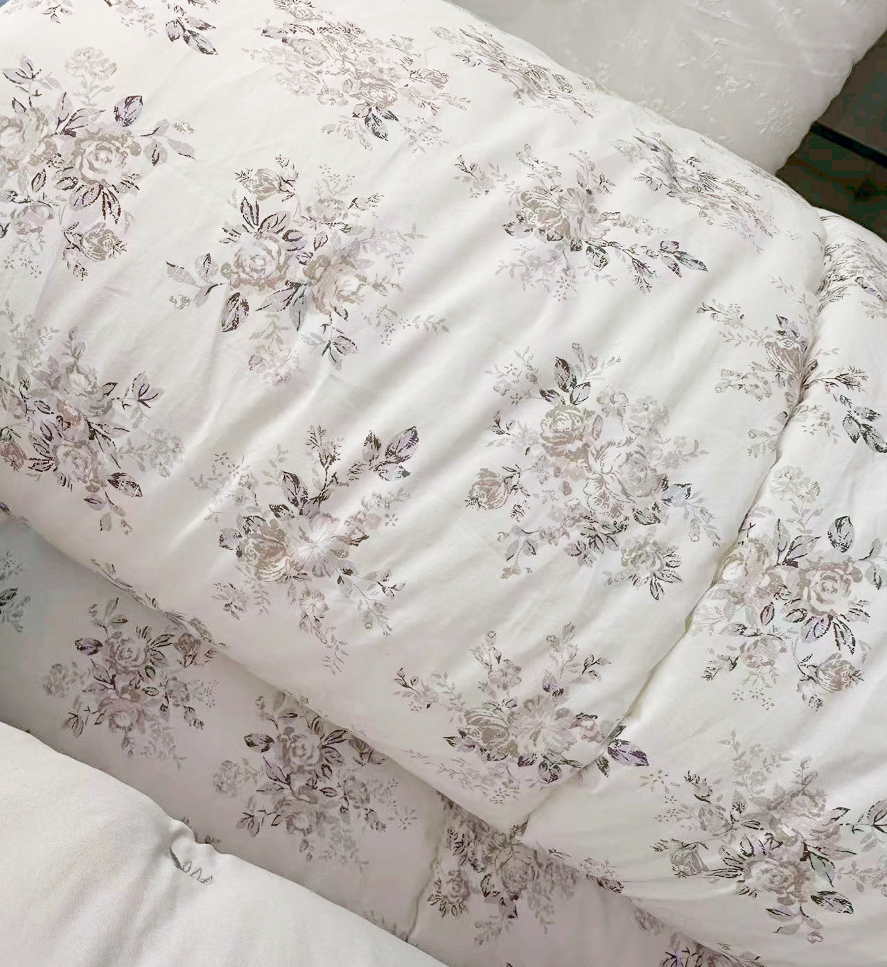 A10.玫瑰花叢莫代爾單人被S