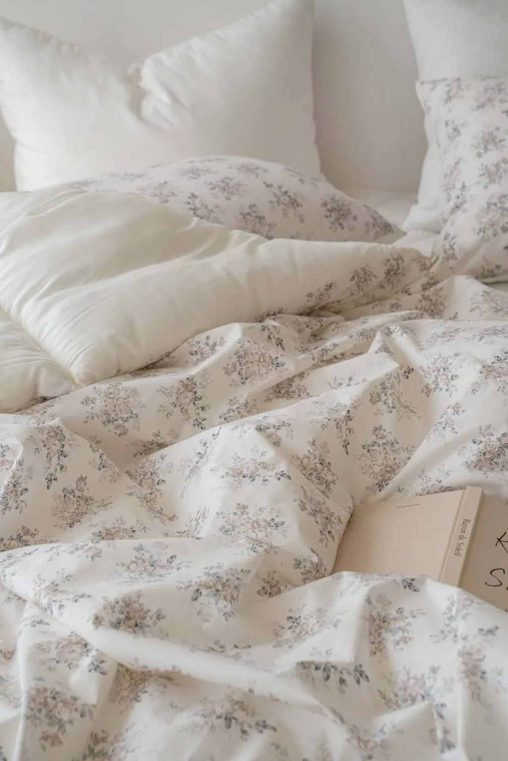 A09.玫瑰花叢莫代爾枕頭套(單入)