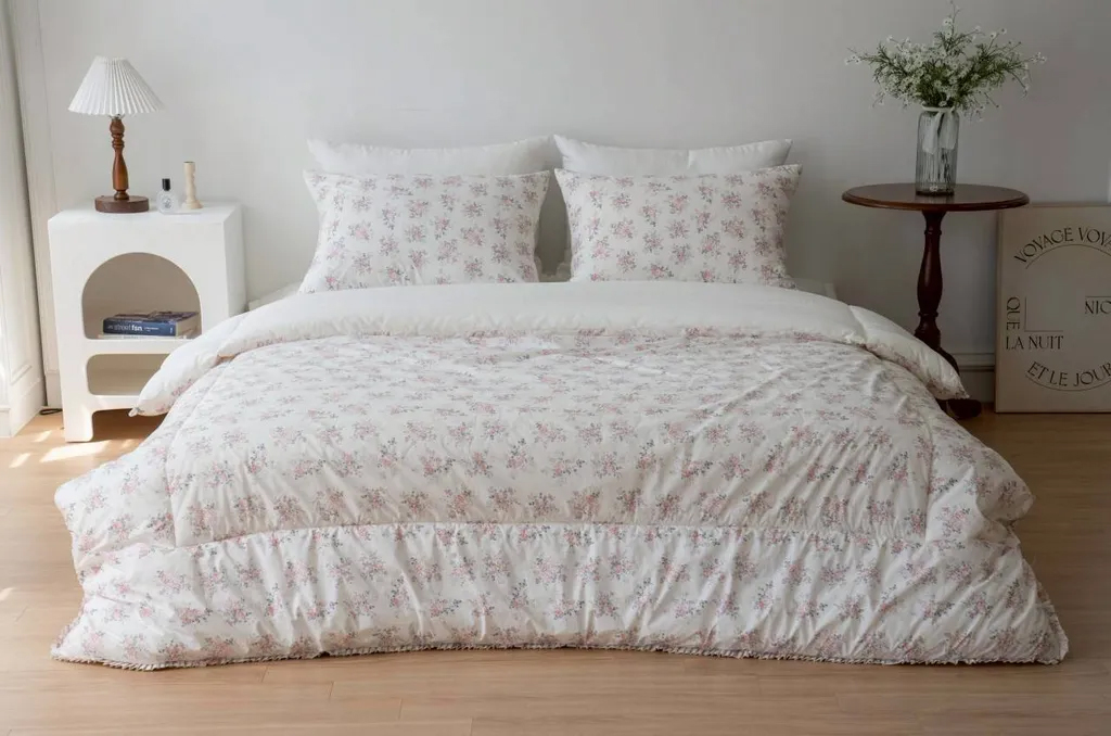 A09.玫瑰花叢莫代爾枕頭套(單入)