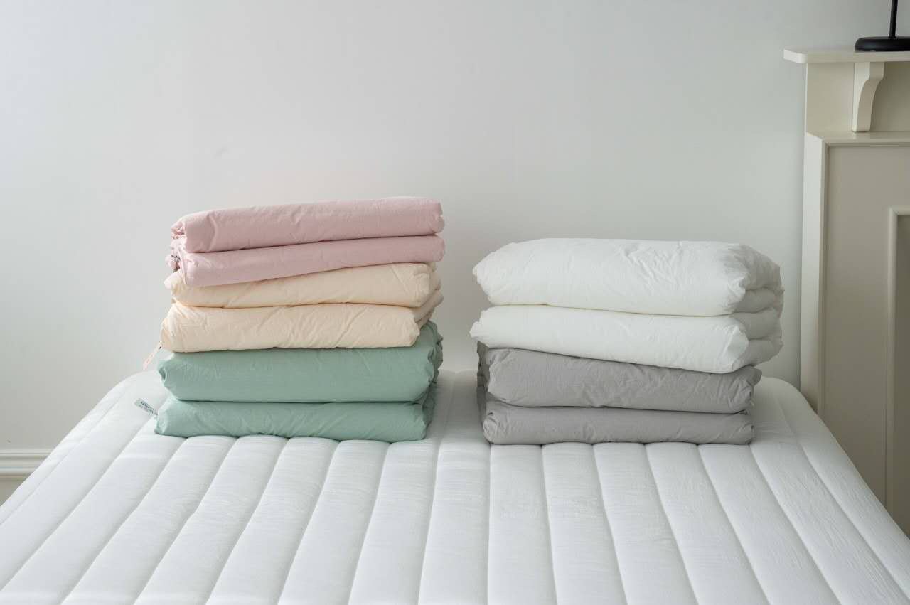 A08.糖果色水洗棉雙人被Q