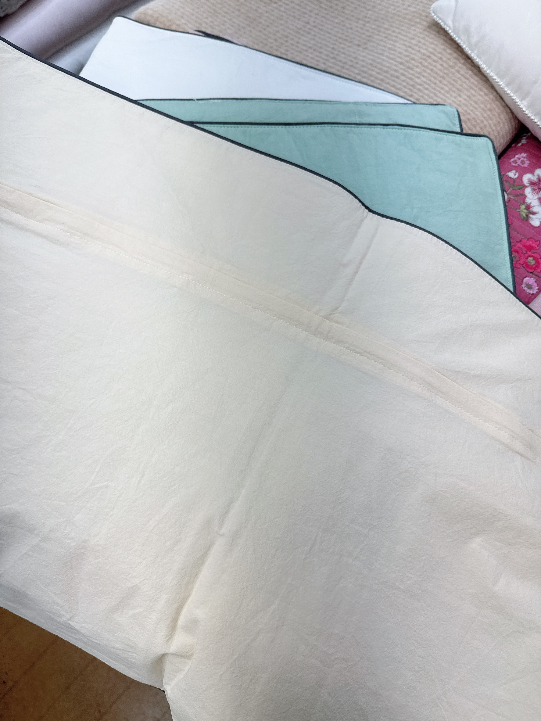 A06.糖果色水洗棉枕頭套(單入)