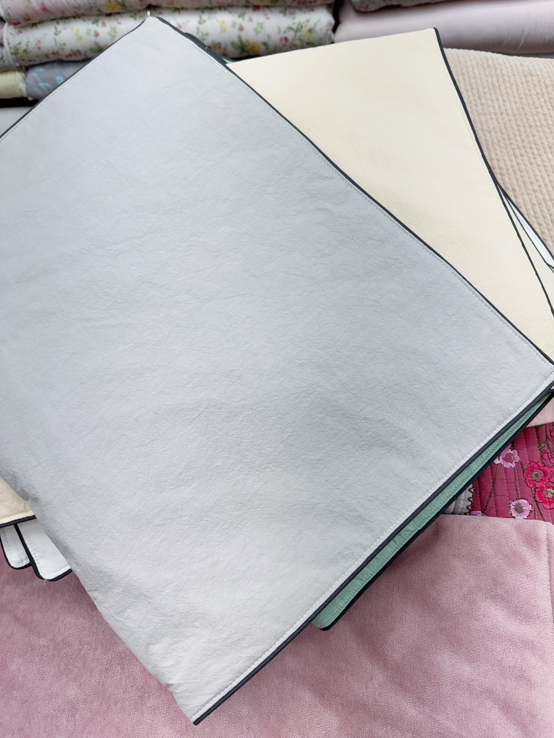 A06.糖果色水洗棉枕頭套(單入)