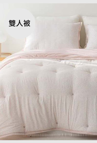 A39.雅緻小碎花單面絨毛雙人被Q