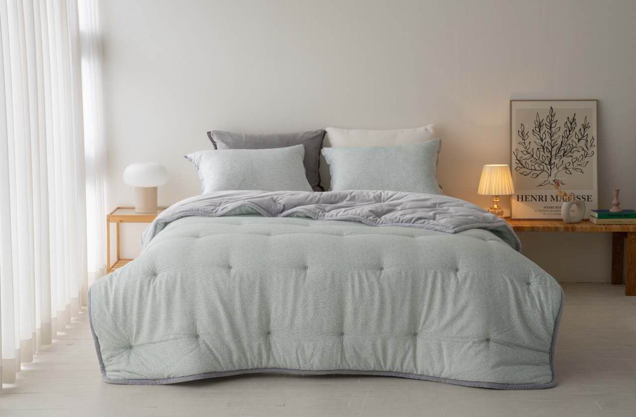 A39.雅緻小碎花單面絨毛雙人被Q