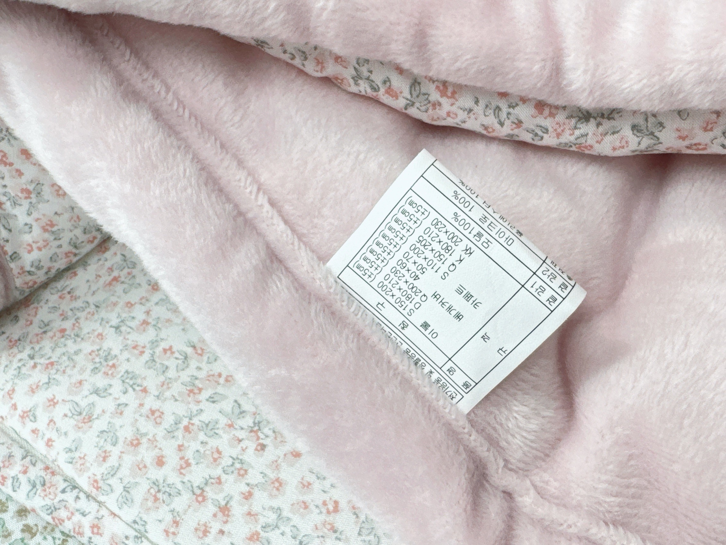 A38.雅緻小碎花單面絨毛單人被S