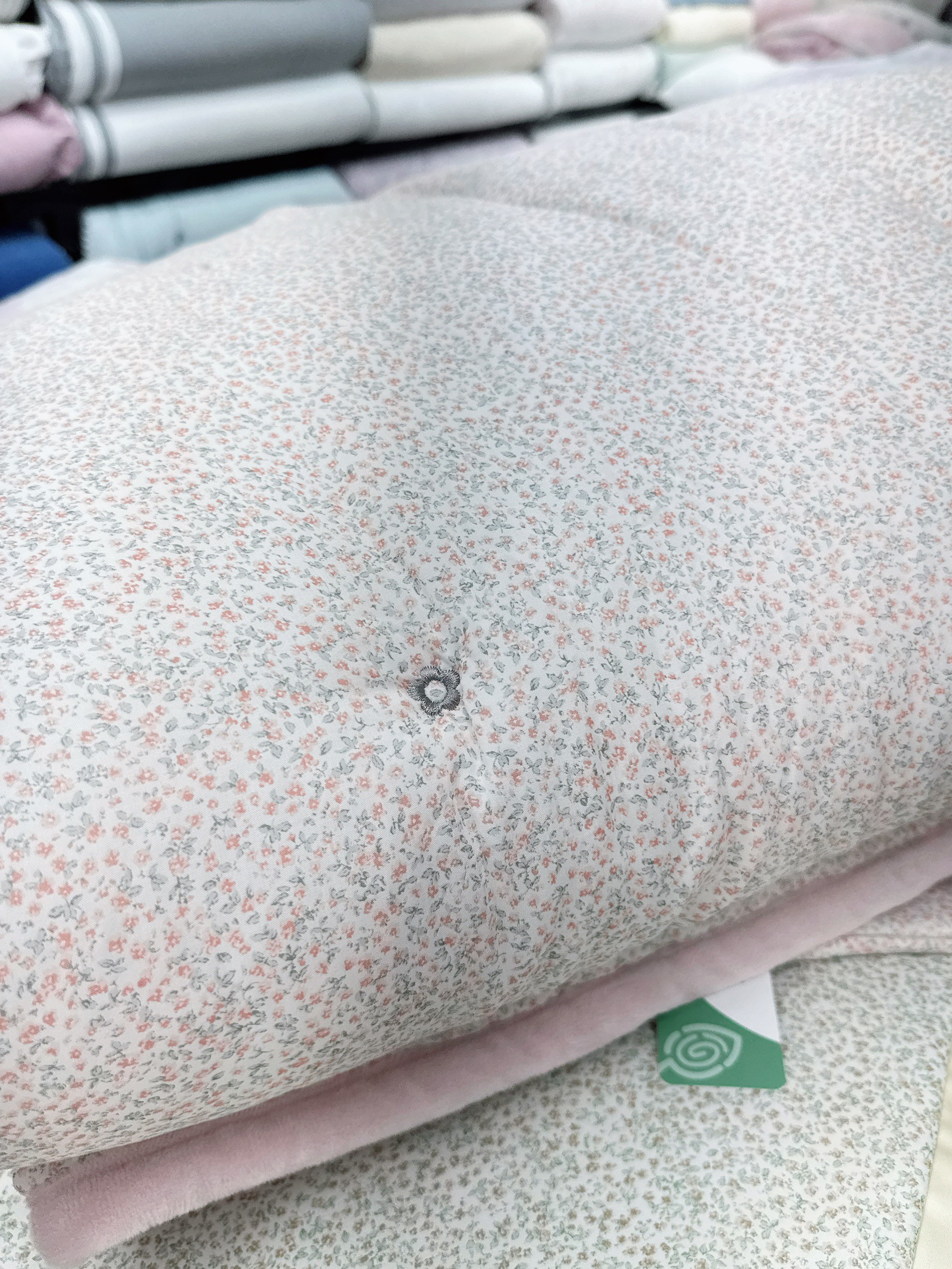 A38.雅緻小碎花單面絨毛單人被S