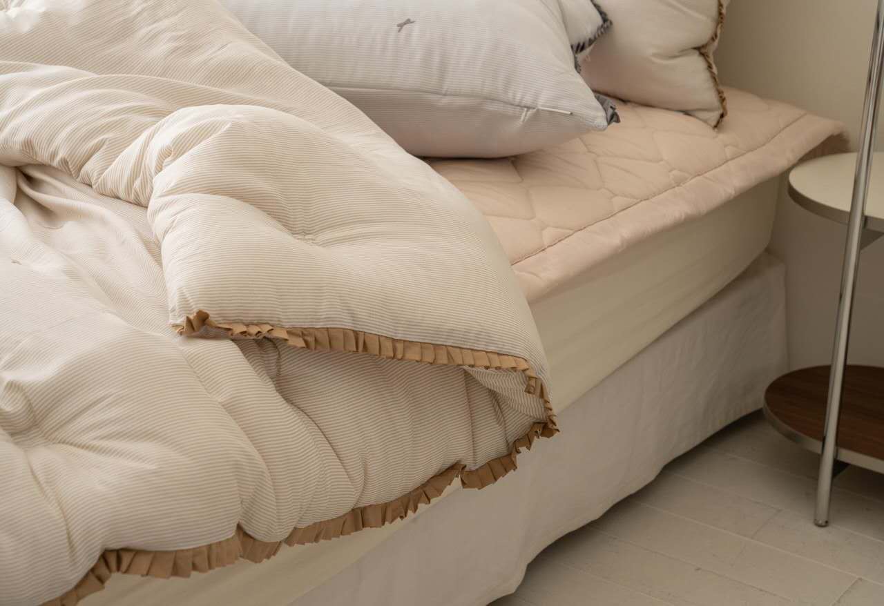 A36.法式蝴蝶刺繡雙人被Q