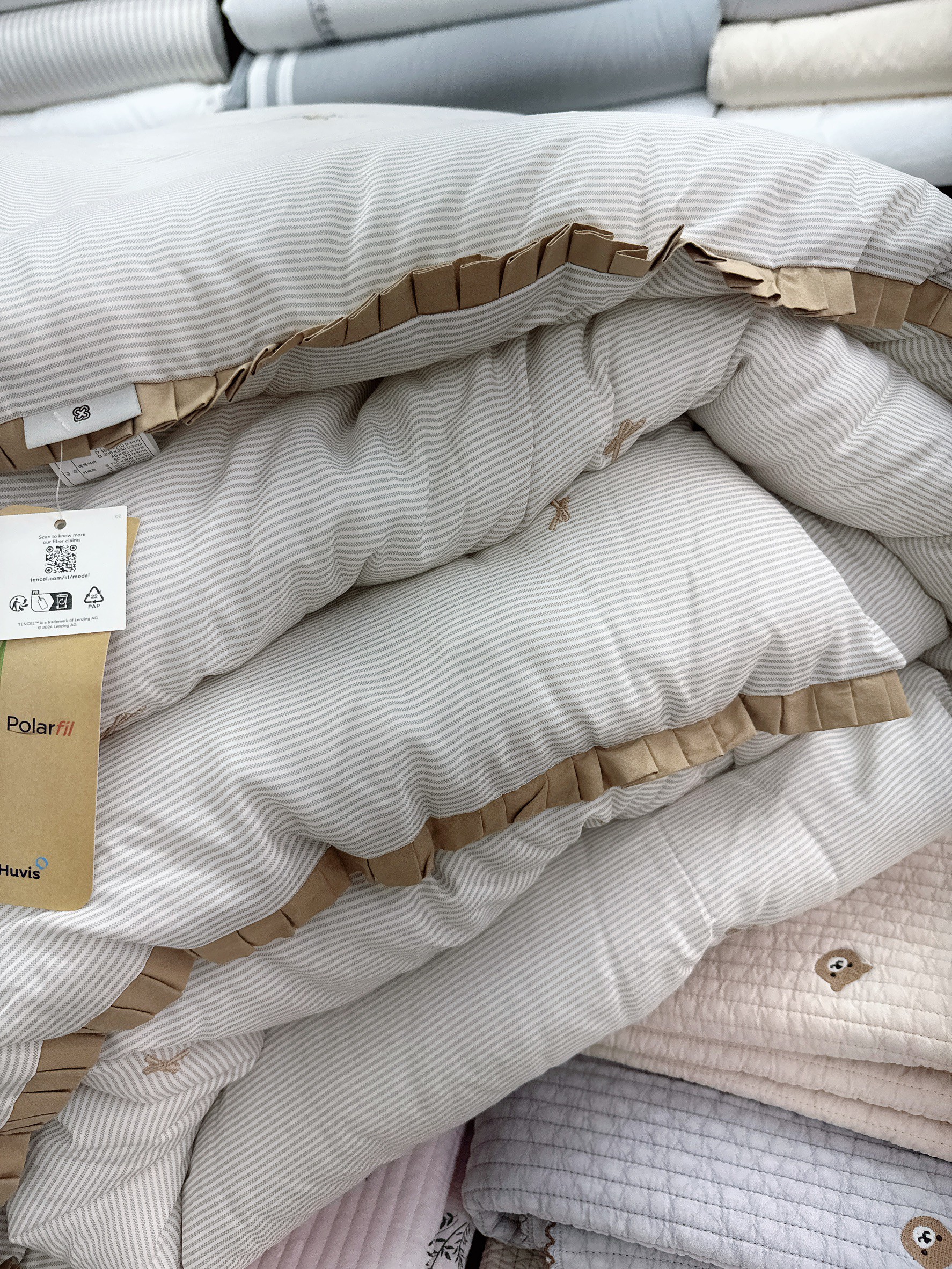 A36.法式蝴蝶刺繡雙人被Q