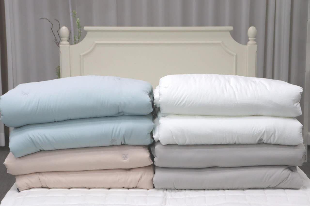 A32.花草小刺繡單面絨毛雙人被Q