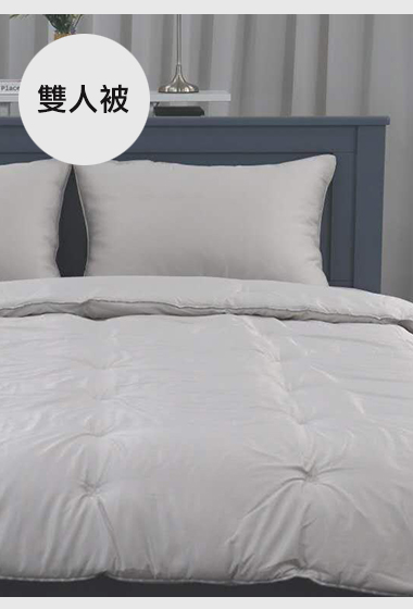 A32.花草小刺繡單面絨毛雙人被Q